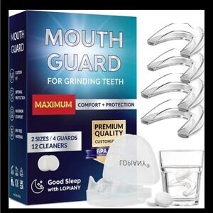 MOUTH GUARD FOR GRINDING TEETH AT NIGHT, NIGHT GUARDS FOR GRINDING TEETH